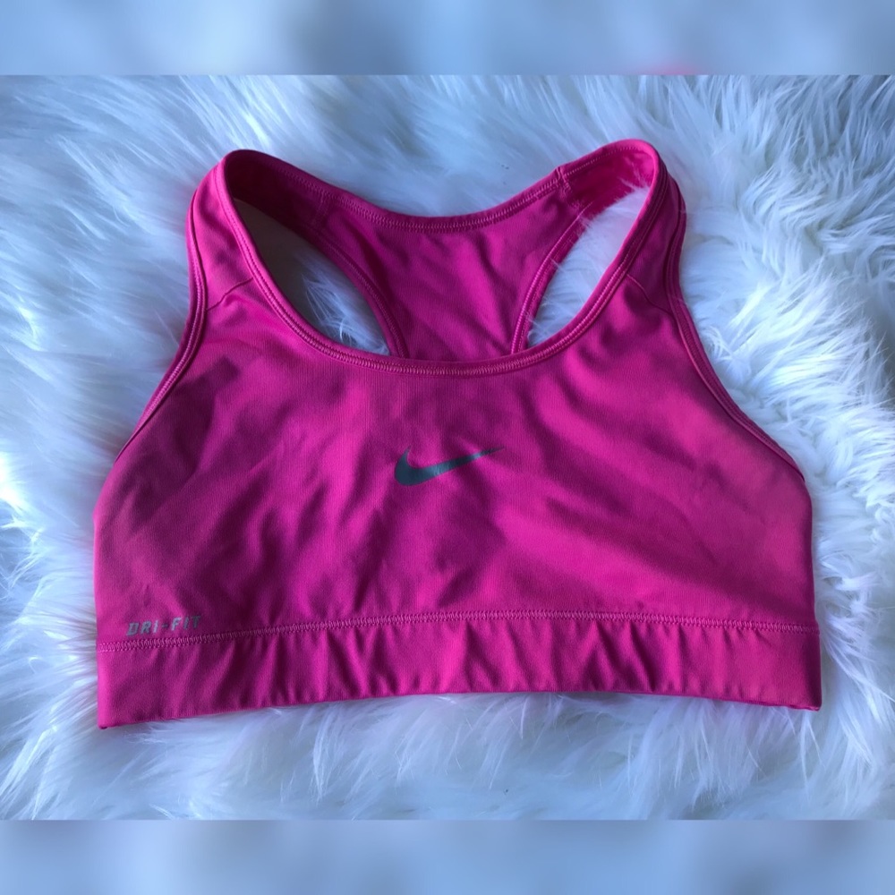 Nike Dri-Fit Pink Bra Size Medium